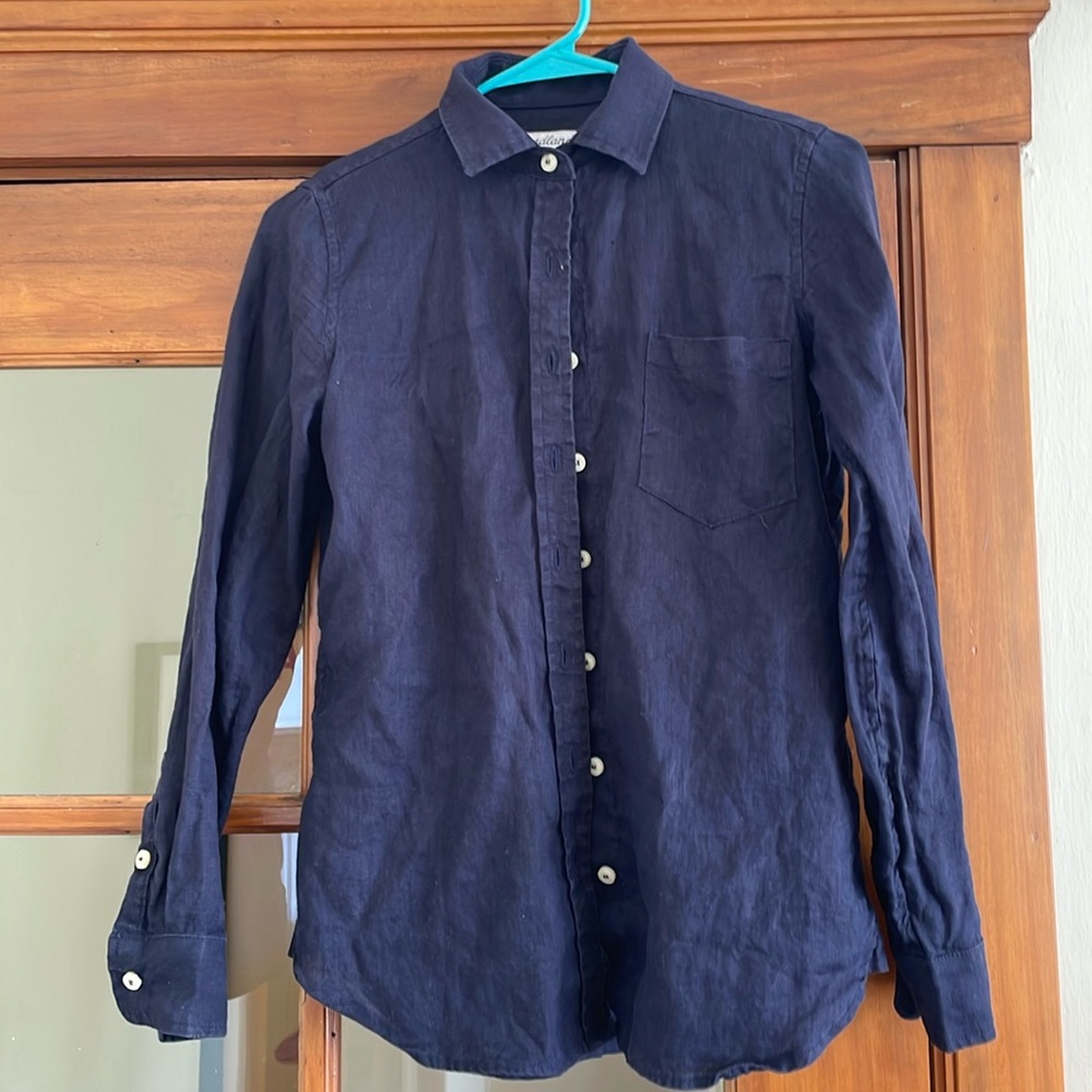 Tradlands linen button down